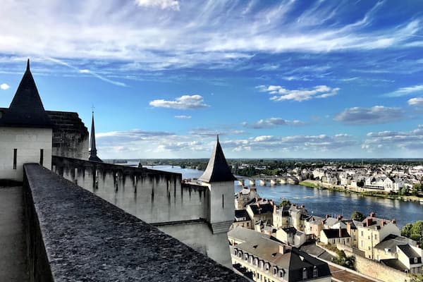 Overlooking Saumur