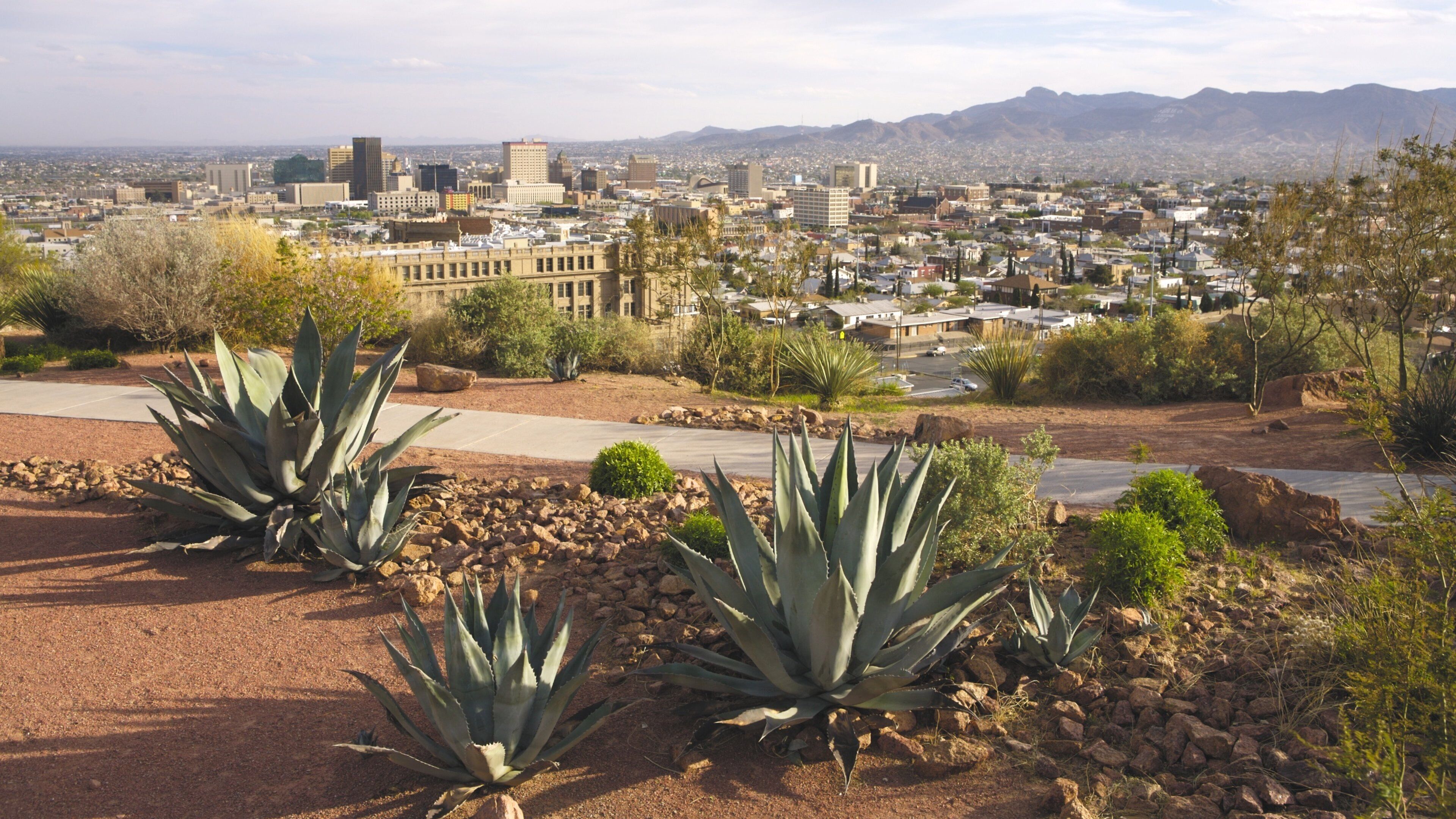 El Paso featuring a city and desert views