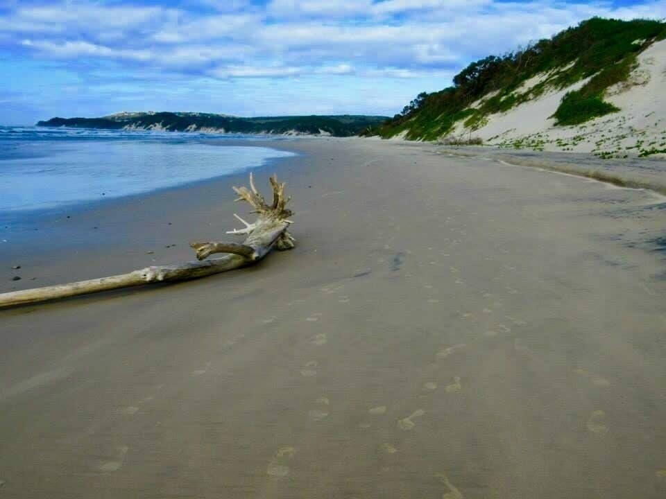 Abandoned beach