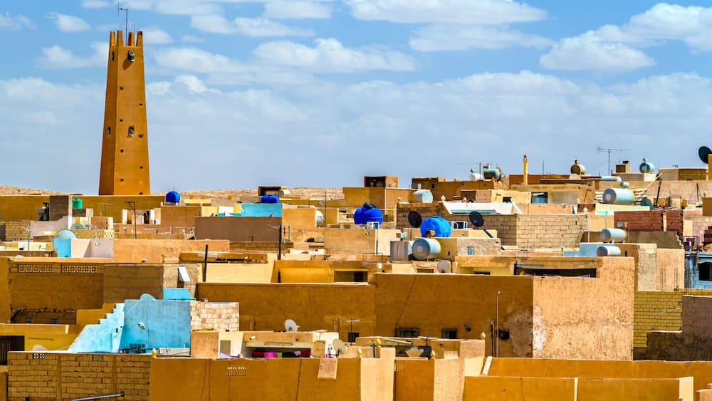 El Atteuf, an old town in the M'Zab Valley in Algeria
