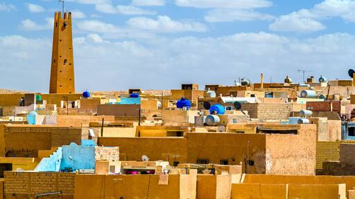 El Atteuf, an old town in the M'Zab Valley in Algeria