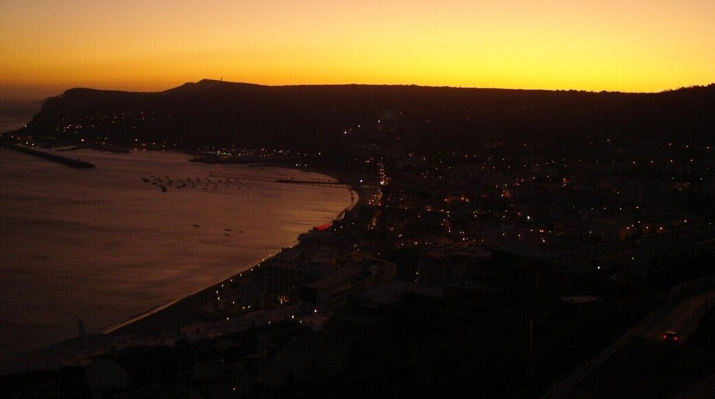 Sunset in the bay of Sesimbra, it's a beautiful place, with great food :)