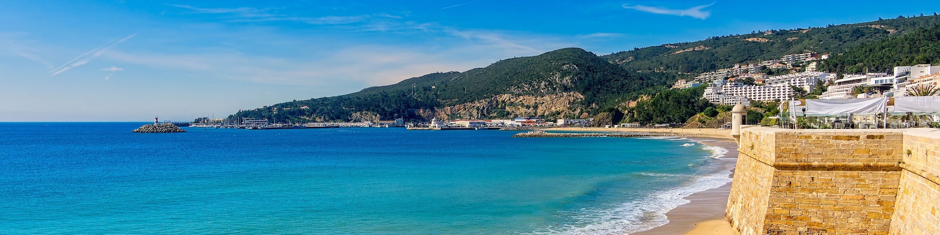 Sesimbra Beach Portugal
