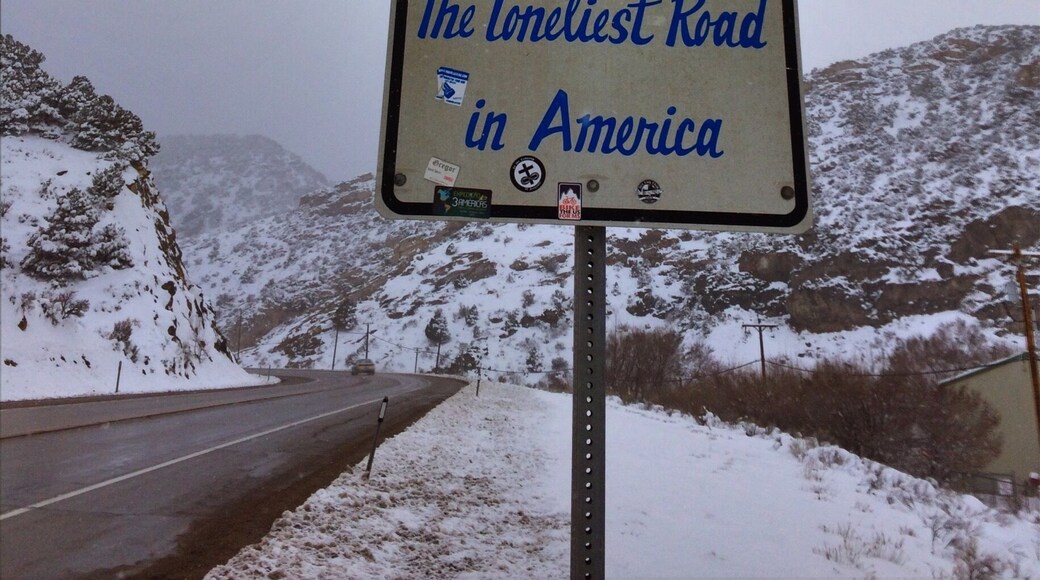 Just west of Ely NV on the way to Ruth lies the loneliest highway in America.