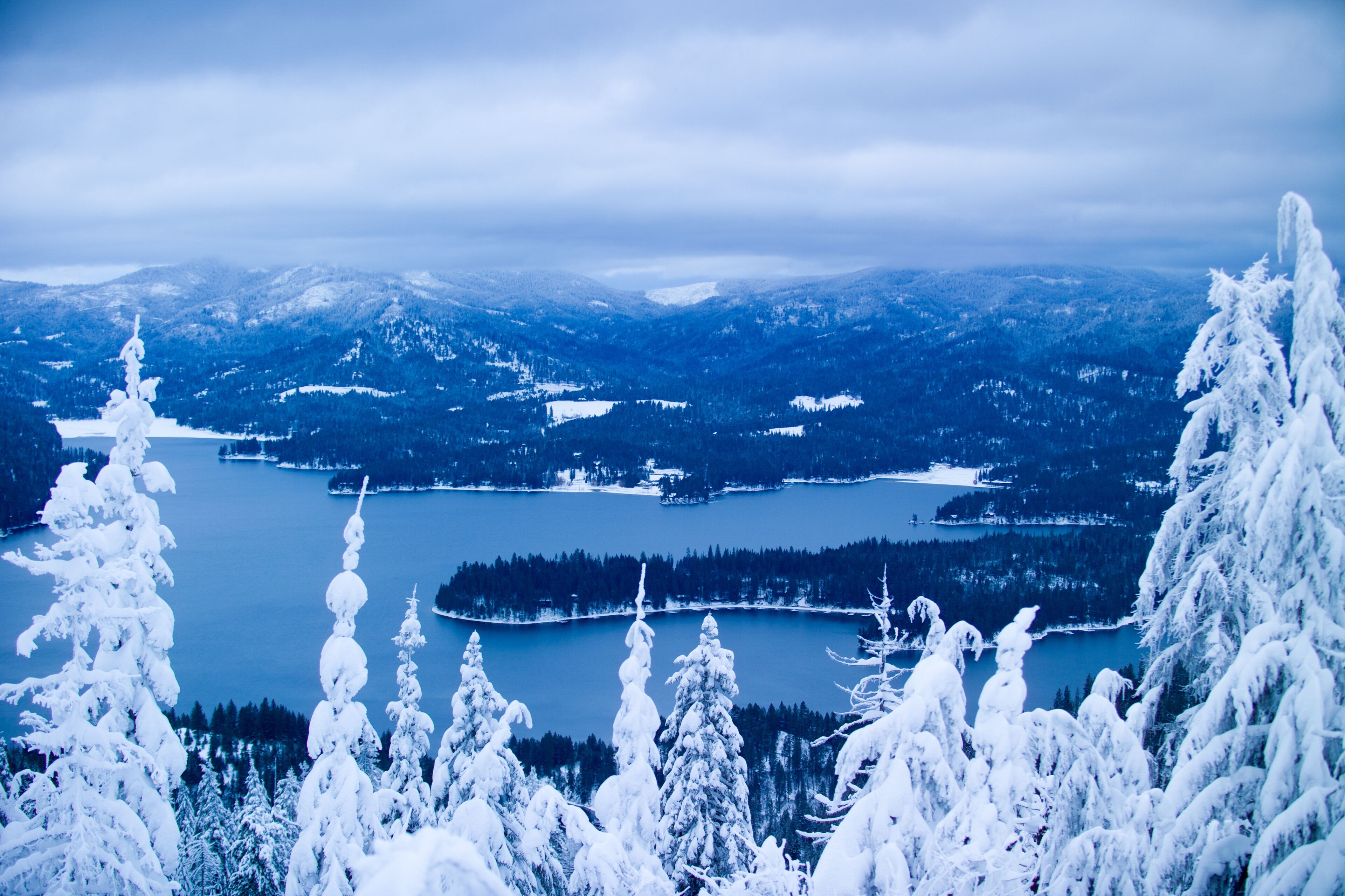Hayden Lake from Canfield