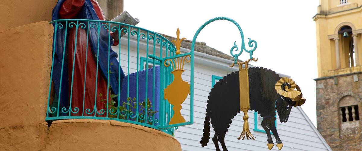 Portmeirion featuring heritage architecture