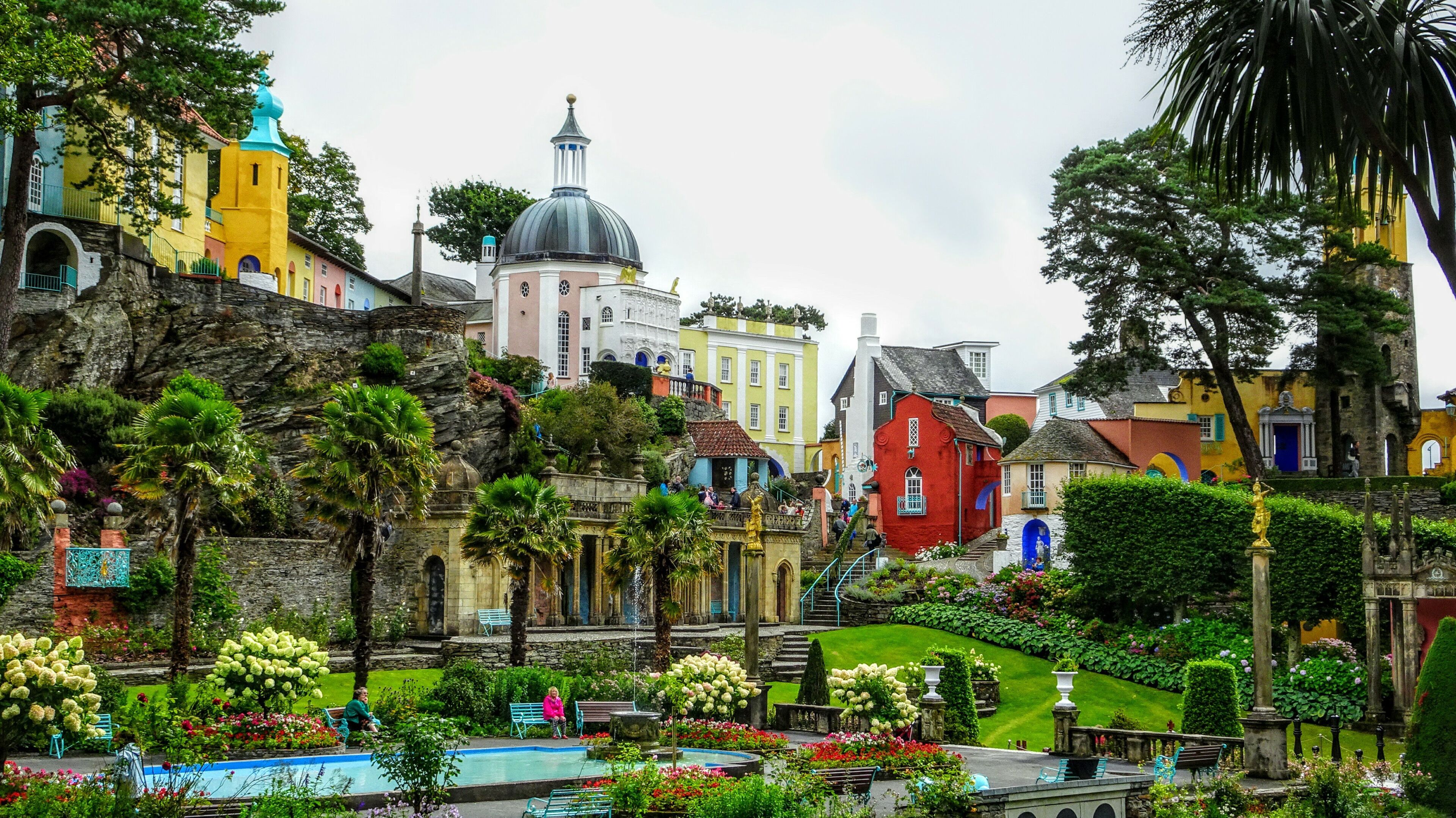 This village is inspired by Italy and found on the cost of North Wales. An absolute Gem! Worth the entry fee.