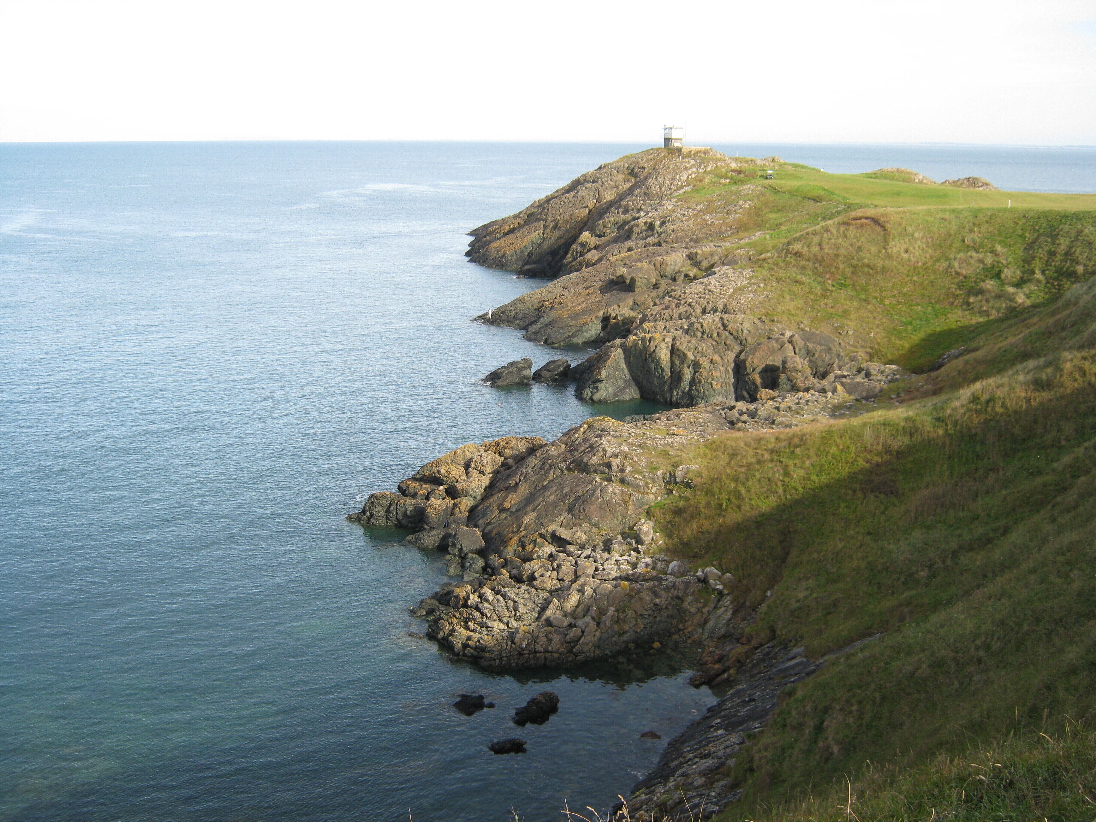 Cliffs near Porth Dinllaen.