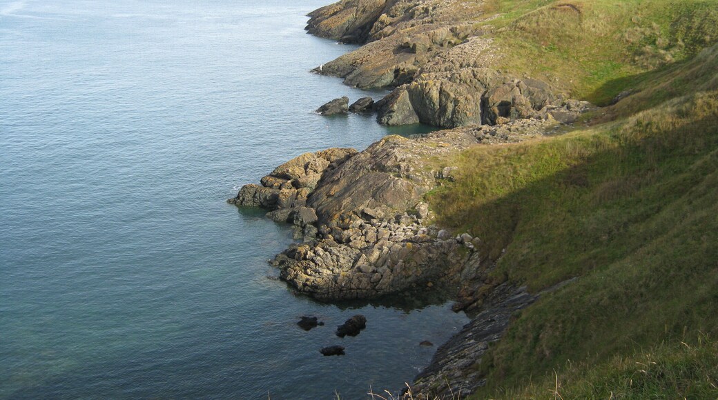 Cliffs near Porth Dinllaen.