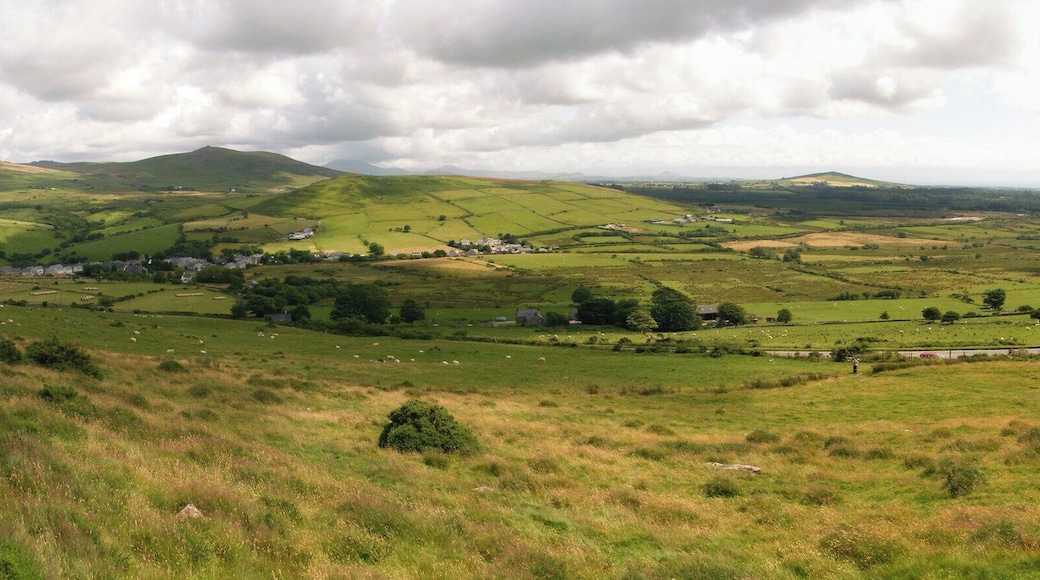 Yr Eifl, Blick ins Landesinnere