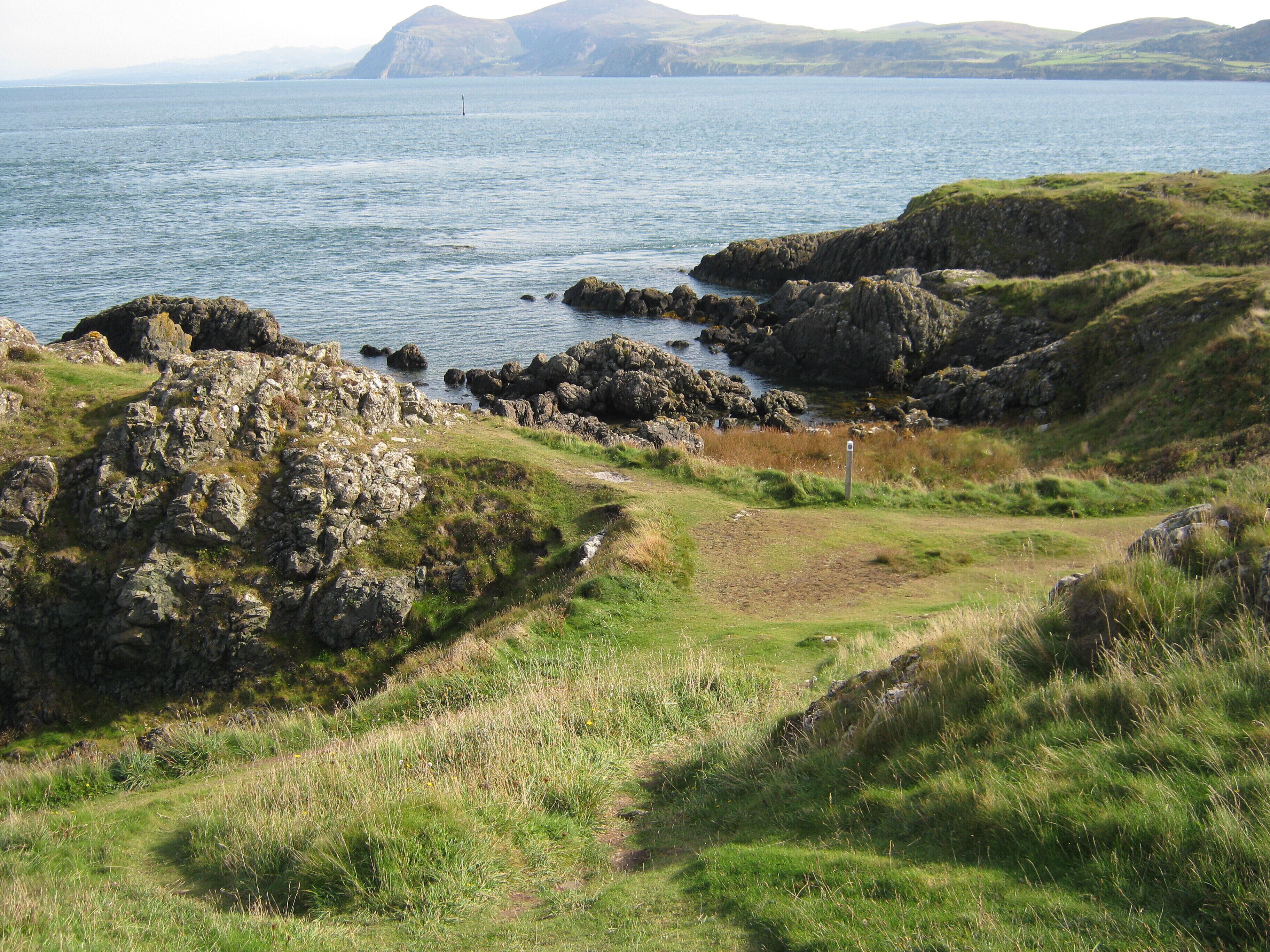 Cliffs near Porth Dinllaen.