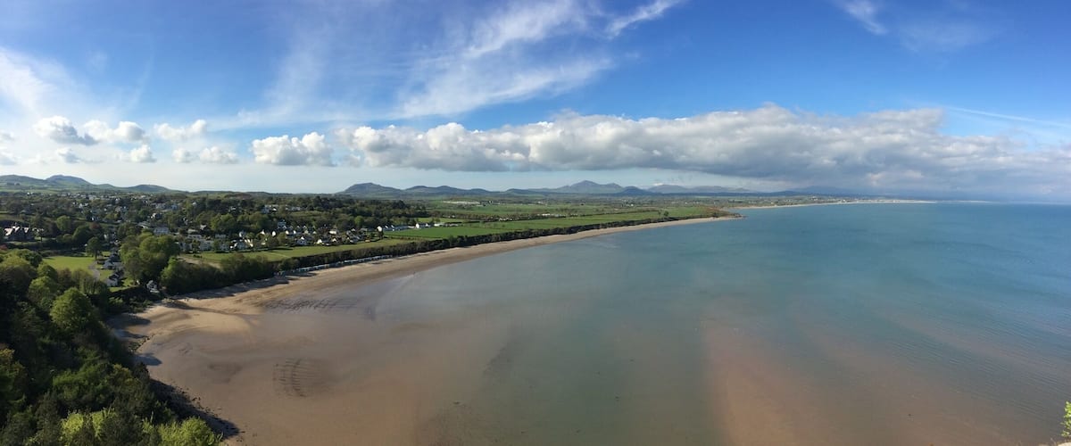 Looking towards Pwllheli.
