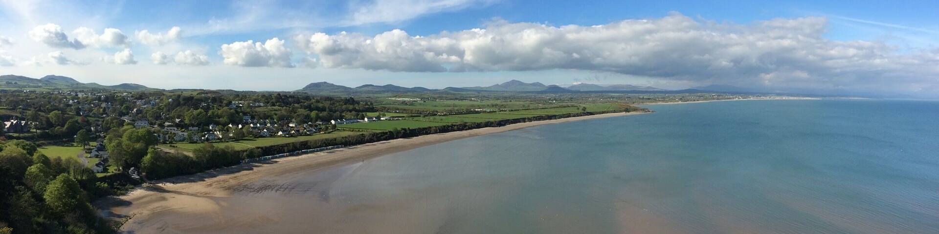 Looking towards Pwllheli.