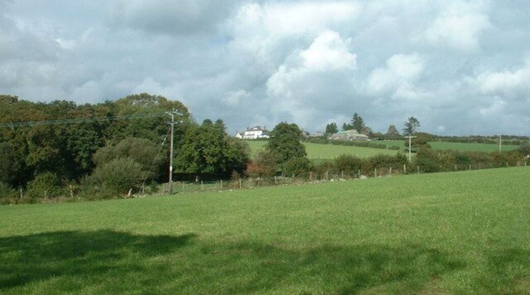 Wernol Farm. Looking north.