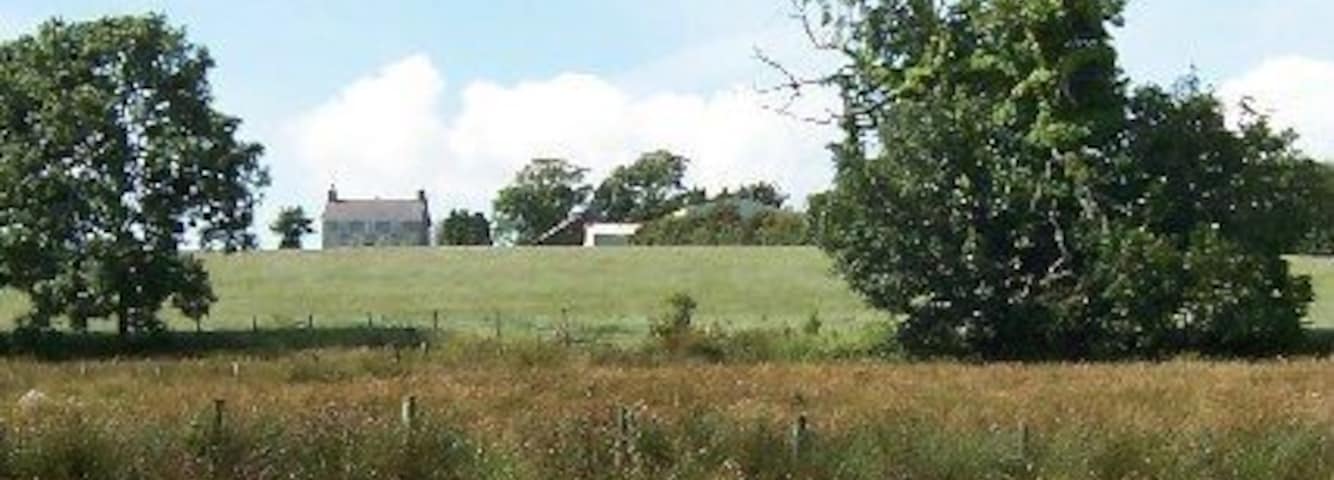 Chwilog Fawr. Fishing Lake and Farmhouse