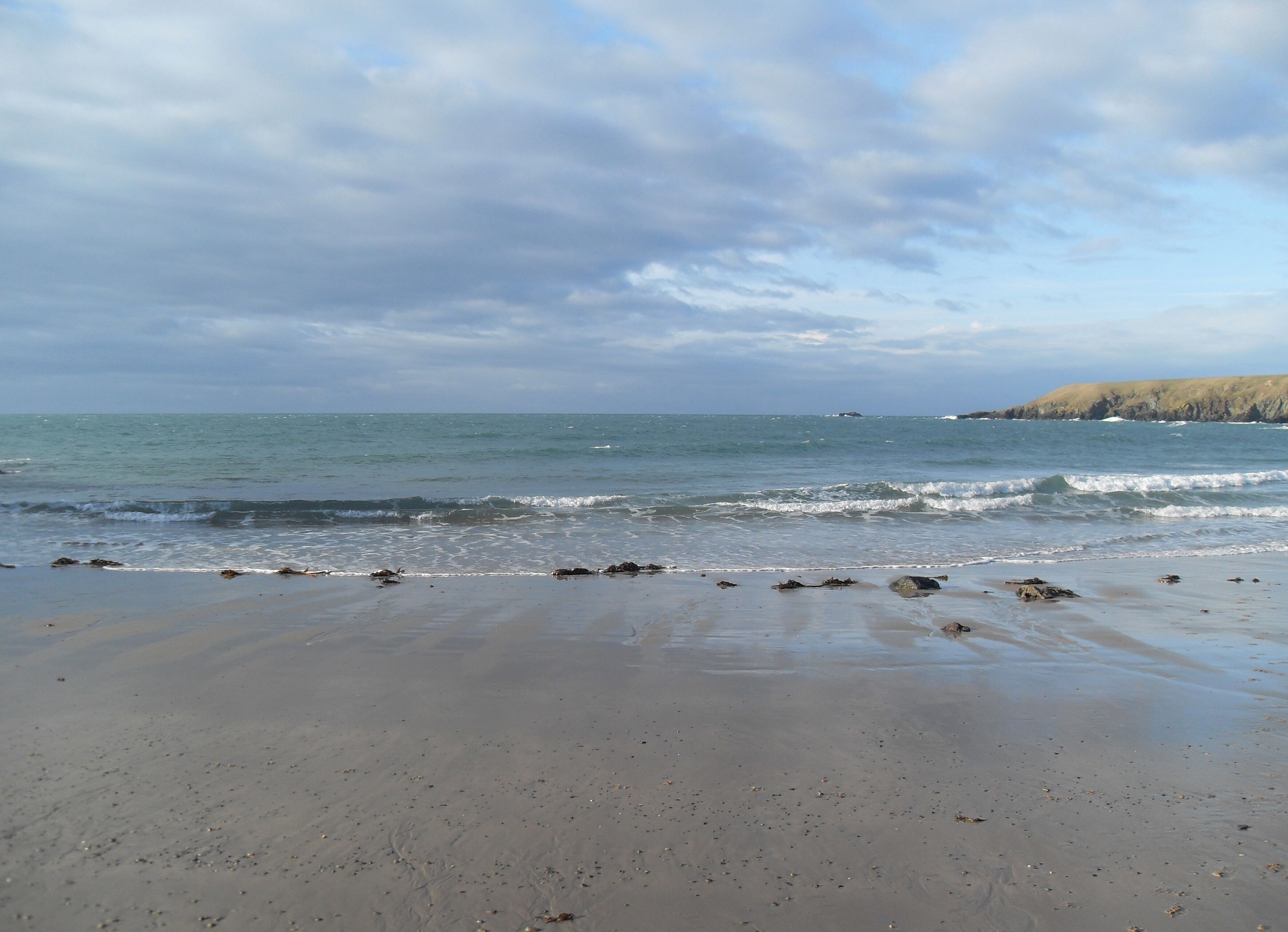 The sea at Porth Oer - 'Whistling Sands'