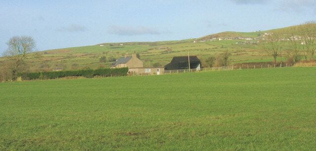Plas Isaf Farm On old maps, this farm is named as Kilin Farm.