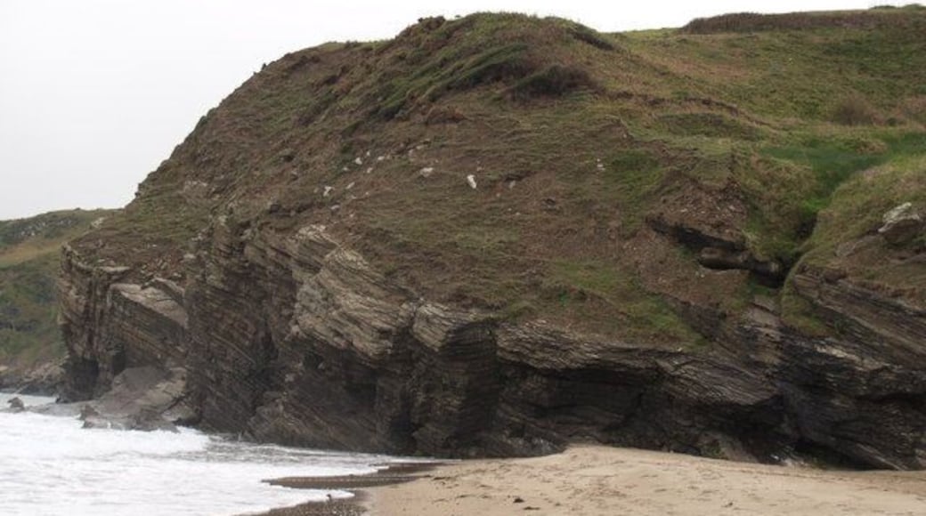 West end of Porth Ceiriad beach Taken 09:00