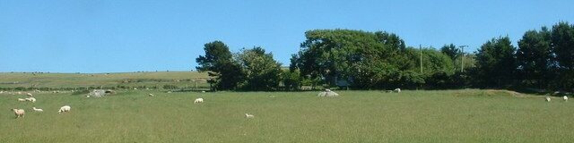 Farmland near Fachwen. Looking north.