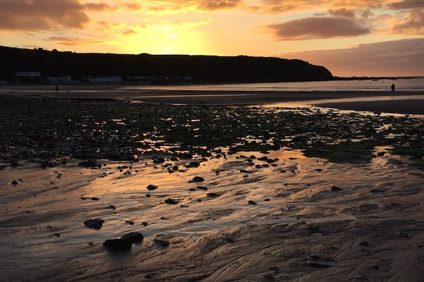 Two miles of beautiful beach..... back at Nefyn, great for treasure hunting, swimming, sailing and a fantastic cliff path taking in all the coves along the coast of this very special part of North Wales