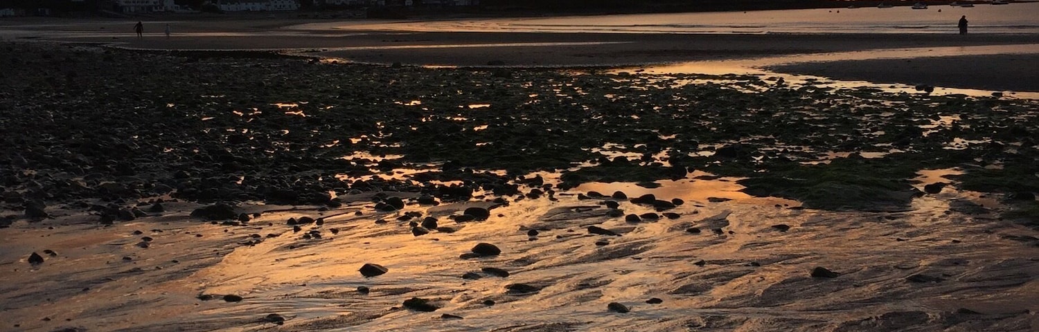 Two miles of beautiful beach..... back at Nefyn, great for treasure hunting, swimming, sailing and a fantastic cliff path taking in all the coves along the coast of this very special part of North Wales