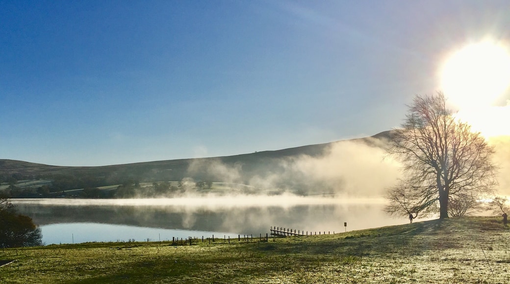 A Lovely crisp frosty morning on the shore of Ullswater lake where I work.