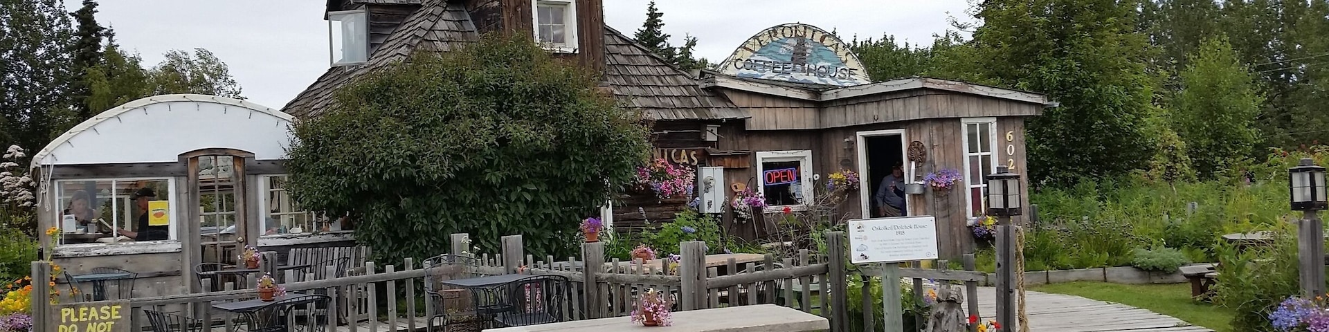Girls day out. Lunch was delish- chicken salad and cornbread.