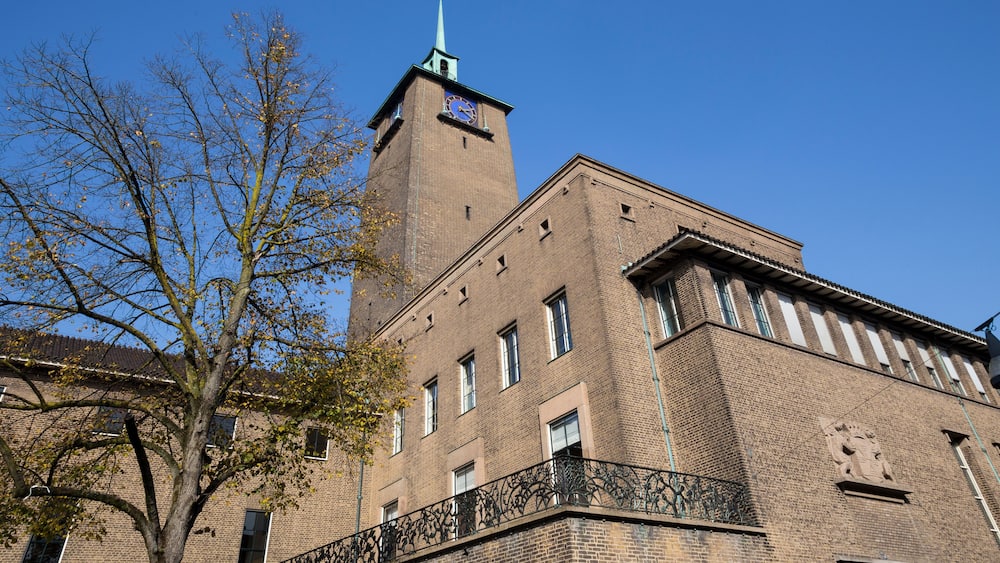 enschede city in the netherlands townhall