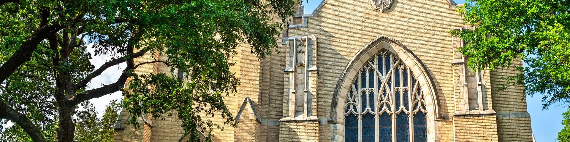 Highland Park United Methodist Church at Southern Methodist University in Dallas - Texas, United States