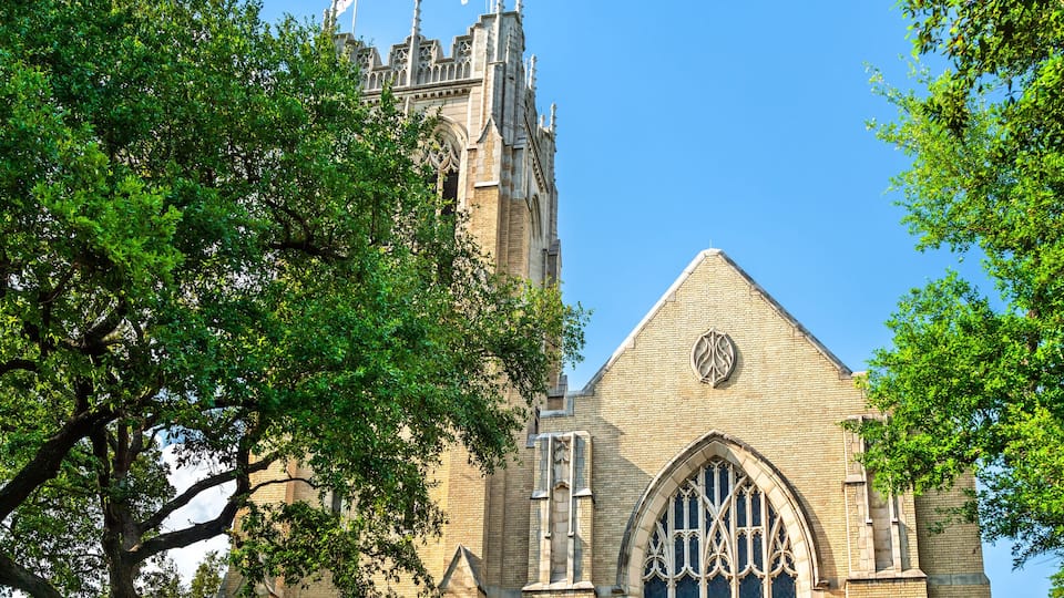 Highland Park United Methodist Church at Southern Methodist University in Dallas - Texas, United States