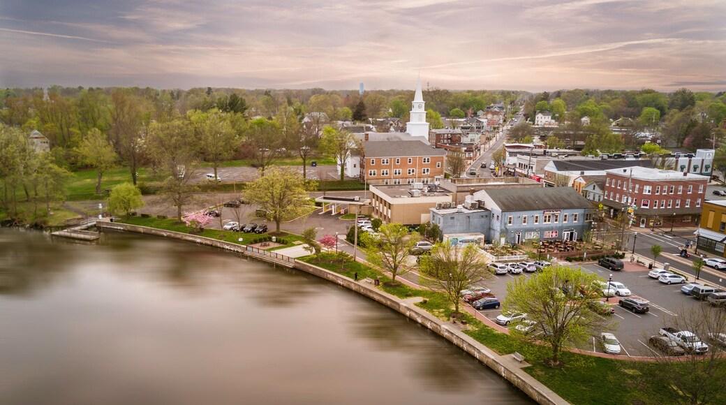 Aerial of Highstown New Jersey