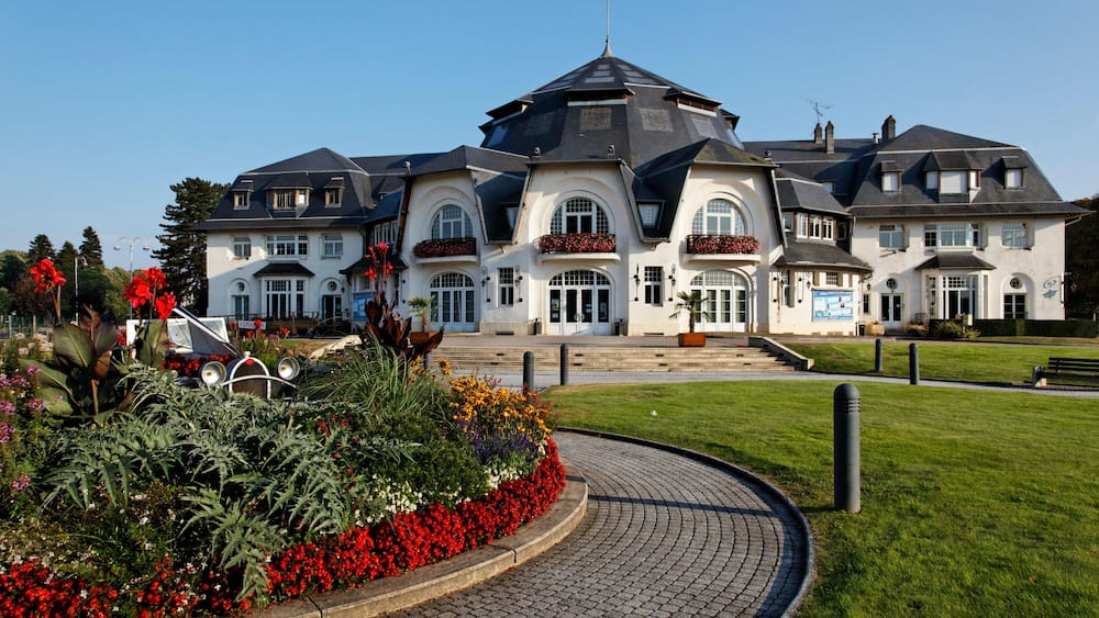 DGT2GY Cultural centre of La Rotonde, built in 1913, Thaon-les-Vosges, Epinal, Lorraine, Departement Vosges, France