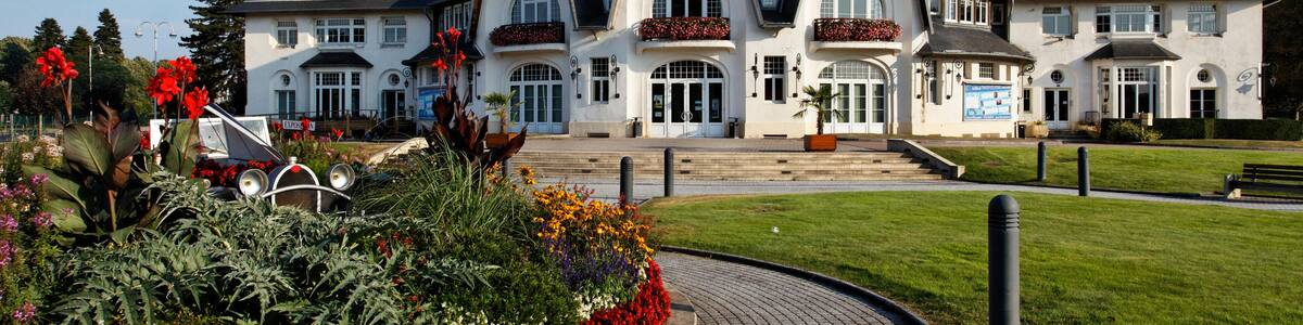 DGT2GY Cultural centre of La Rotonde, built in 1913, Thaon-les-Vosges, Epinal, Lorraine, Departement Vosges, France