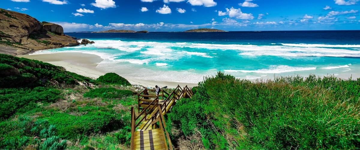 The beaches around Esperance in Western Australia are so amazing that you will want to extend your stay.  With coastal walks, fabulous drives, even a chopper ride if you're game and you have yourself paradise.     Esperance is magical. Enjoy! #beach #westernaustralia #australia #beachbound