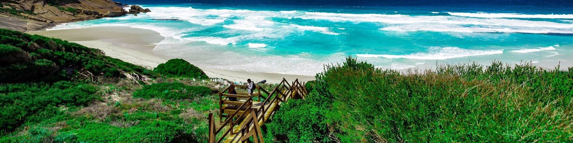 The beaches around Esperance in Western Australia are so amazing that you will want to extend your stay. With coastal walks, fabulous drives, even a chopper ride if you're game and you have yourself paradise. Esperance is magical. Enjoy! #beach #westernaustralia #australia #beachbound