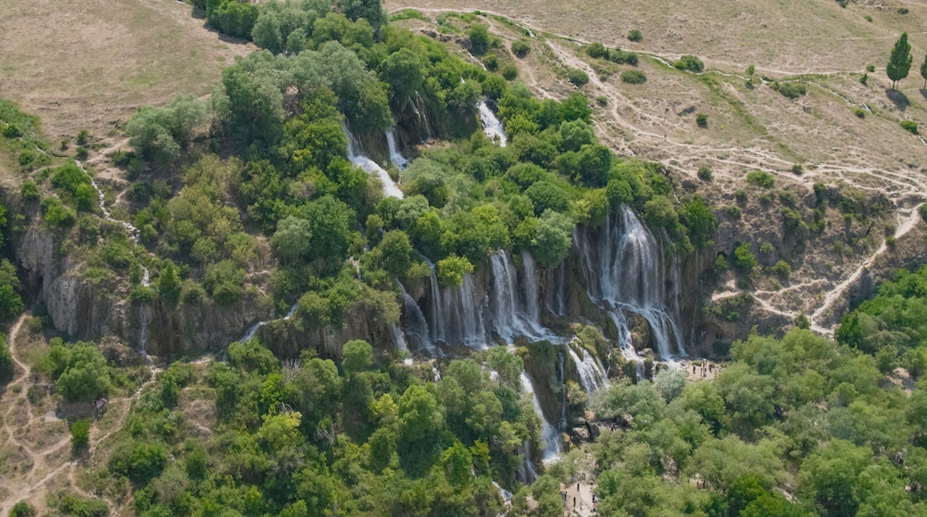 A natural wonder. "Girlevik Waterfalls" in Erzincan city of Turkey.