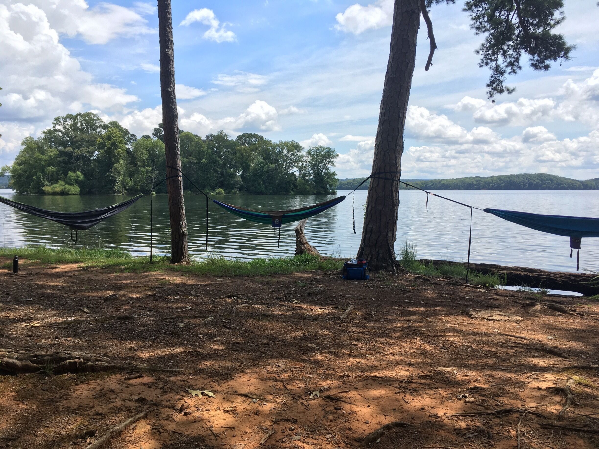 Enjoyed the morning taking our yaks out and then hanging around! #kayaking #camping