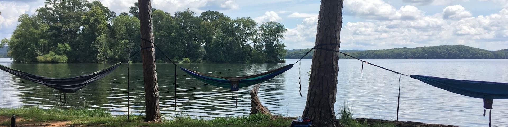 Enjoyed the morning taking our yaks out and then hanging around! #kayaking #camping