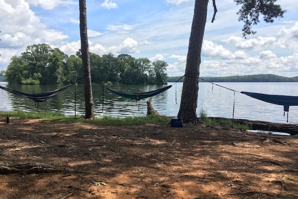 Enjoyed the morning taking our yaks out and then hanging around! #kayaking #camping