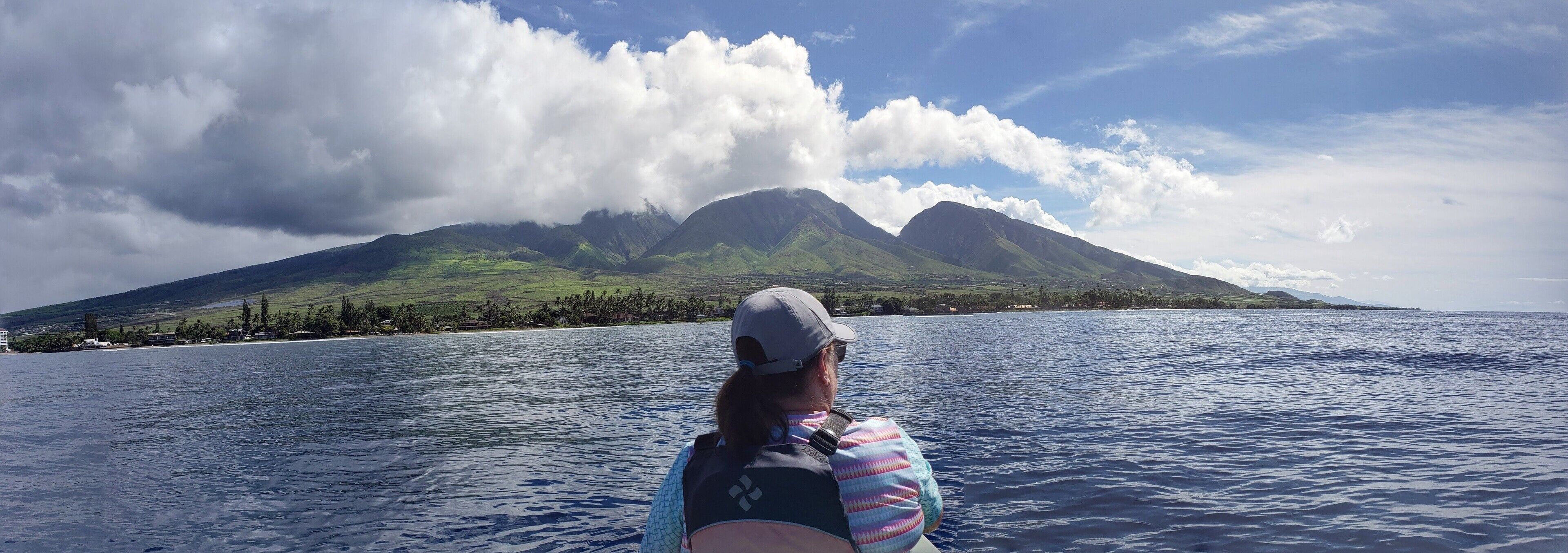 Kayaking fun in Hawaii. A beautiful day!
