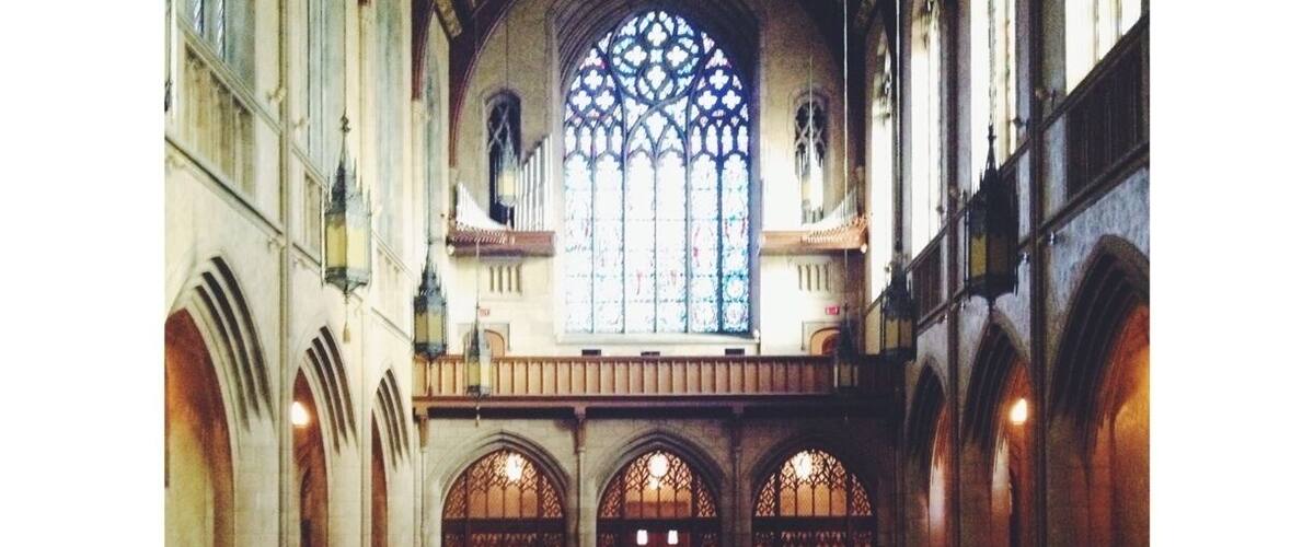 This beautiful cathedral style church built in the 1920's and is a gem in historic downtown Erie. A must-see for Sunday services, and ideal place a wedding!