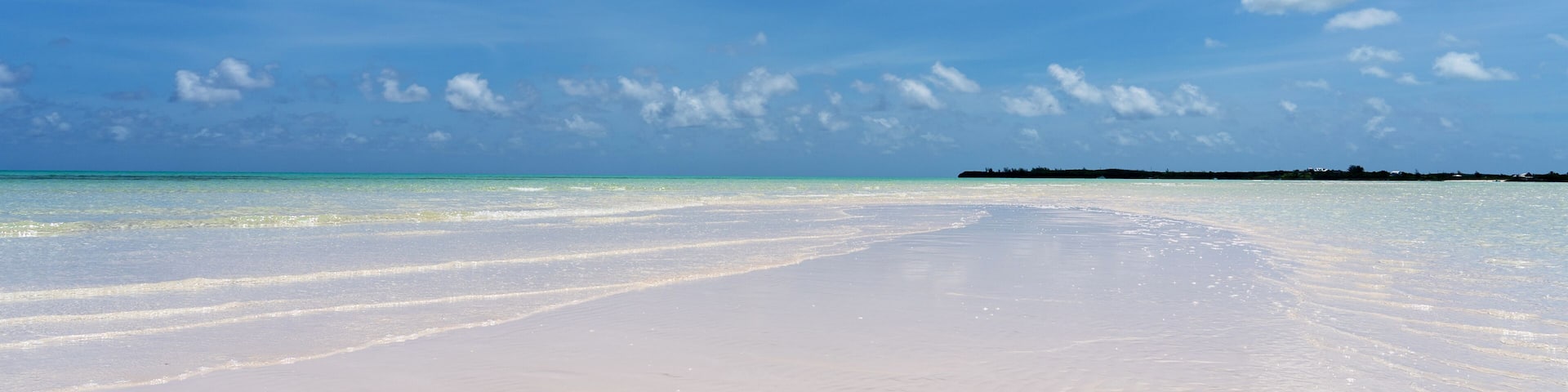 Pink Beach on the Spanish Wells in the Bahamas