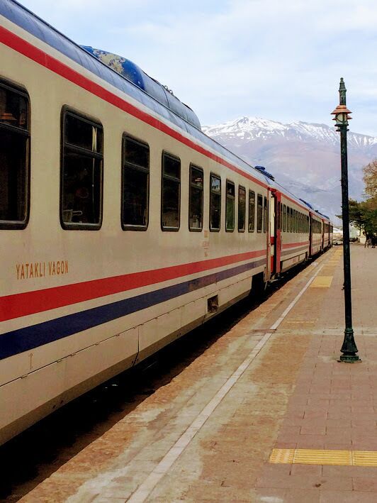 This is the Eastern Express train that is from Ankara to Kars, It takes 24 hours one way and it became very popular among travelers. People take this train to see the landscapes of Anatolia and to experience the journey. This picture is from Erzurum, one of the main cities on the route.
#Perspectives