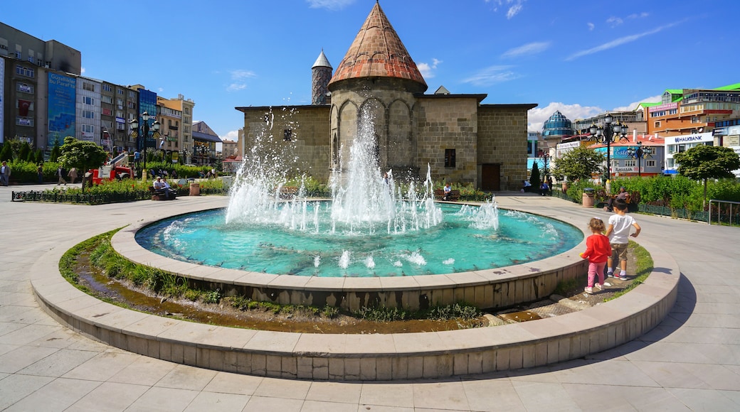 Erzurum, Turkey September-2018: Yakutia madrasa, city of Erzurum
Historical Erzurum Yakutiye Madrasa. Seljuk and Ottoman period university. Turkish Islamic Art and Ethnography Museum