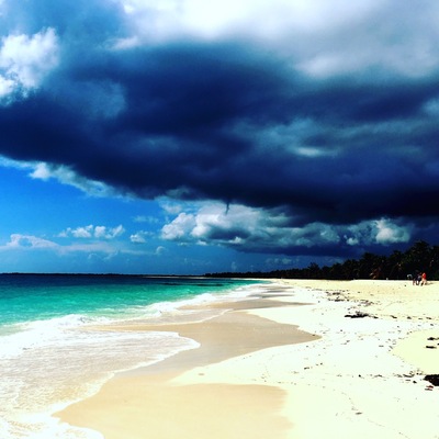 30 Years ago Lady Diana, Princess of Whales, used to spend her vacation here on Barbuda. She visited this beach 3 times. A beautiful 19km long white sand beach with coral riffs.