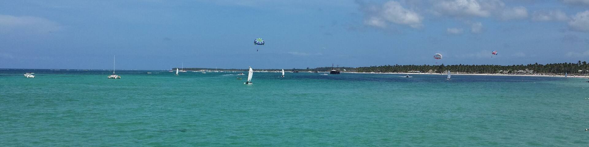 Beautiful and unique landscape of Dominican Republic