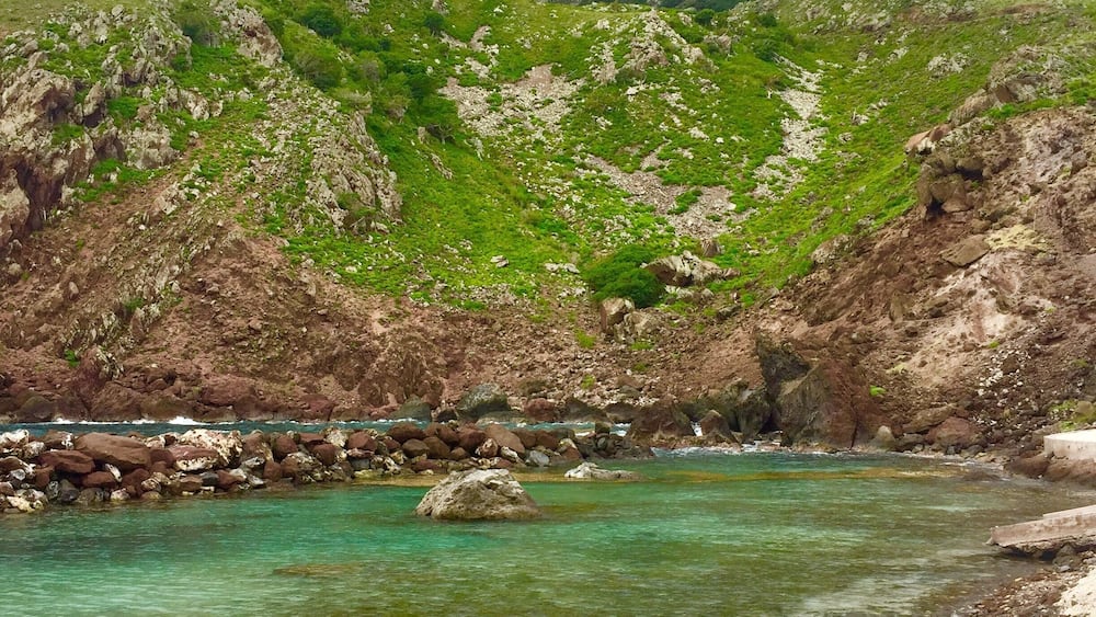 From water level to the top of cloud covered Mount Scenery #GreatOutdoors