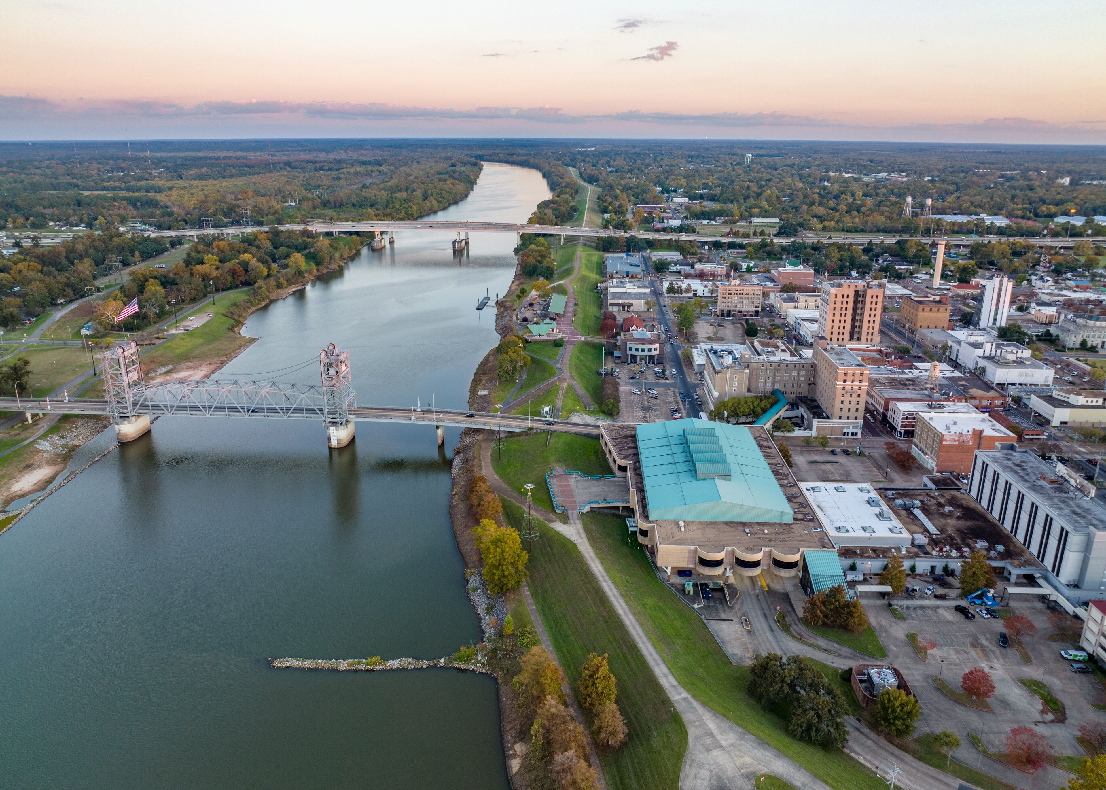 Alexandria Lousiana Aerial