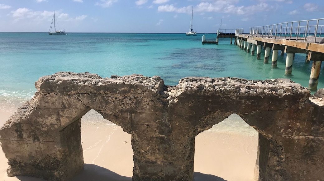 Gorgeous beach and I jumped off the pier!