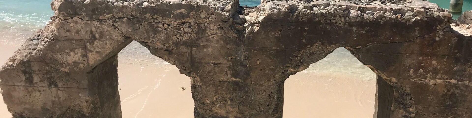 Gorgeous beach and I jumped off the pier!